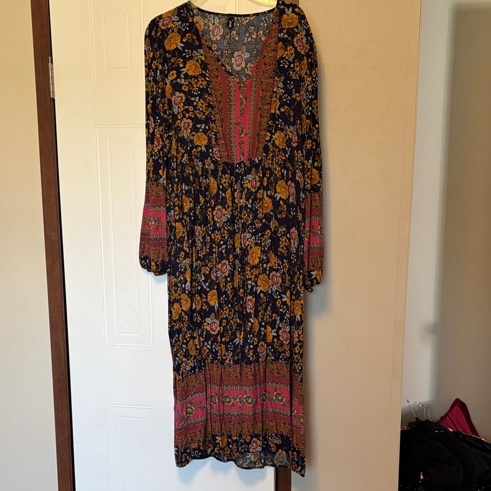 Floral Bohemian Dress
